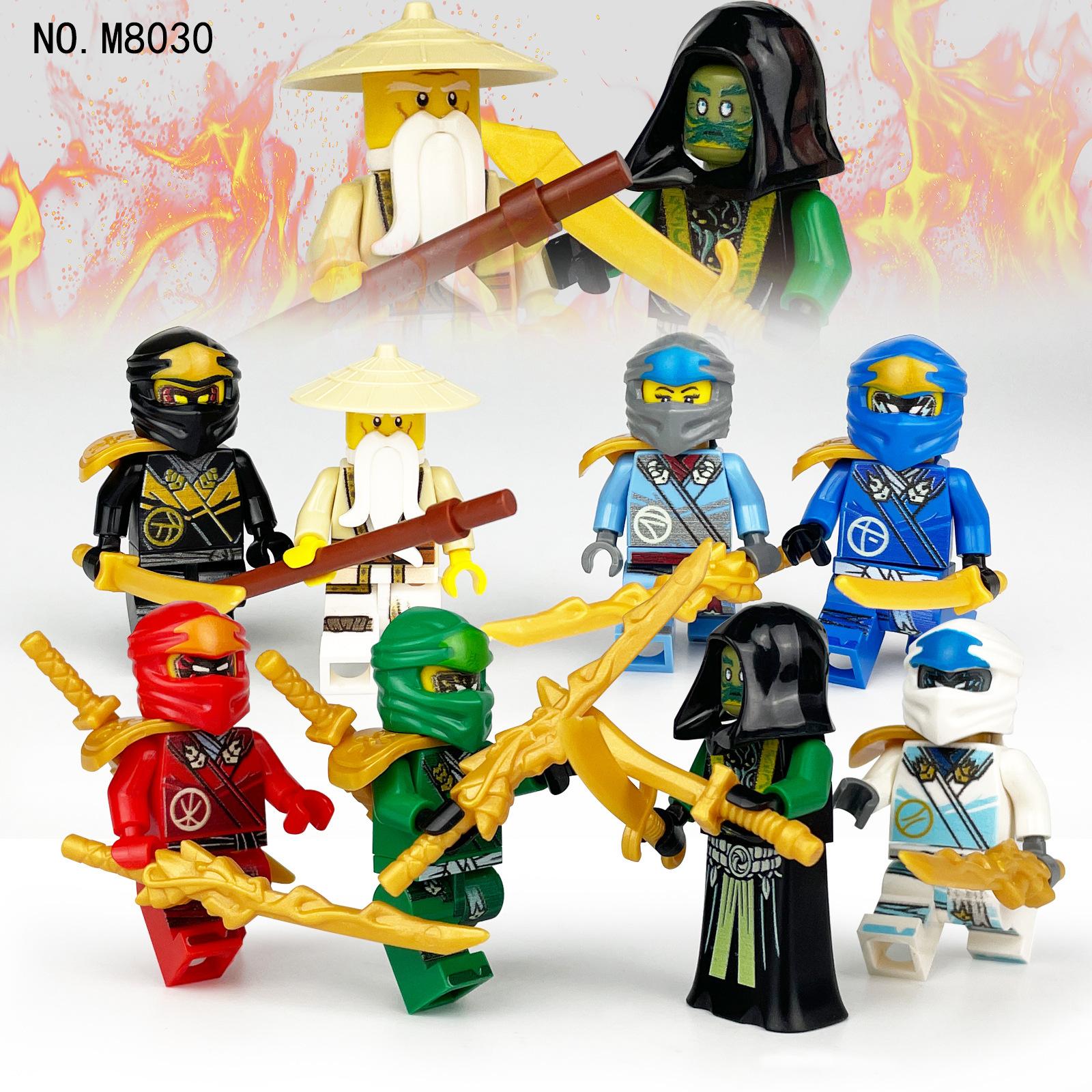 

Игрушка-конструктор из мелких частиц мозаики 122 фигурка ниндзя украшение мальчик подарок электронная коммерция