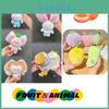 Peelable Plush Fruit And Animal Keychain Charm Soft And Cuddly!