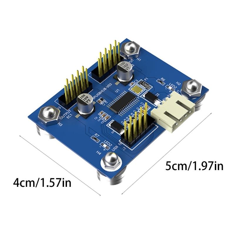 1 to 2 USB 2.0 9Pin Converter Adapter Double Channel Signal Stability For Color Fan WiFi Cards PC Hardware Expansion