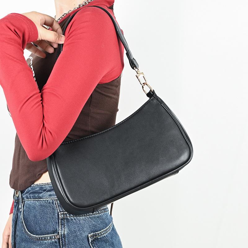 Baguette Bag Instagram Blogger Niche Underarm Shoulder Bag Girl Everything with Retro Crossbody Bag