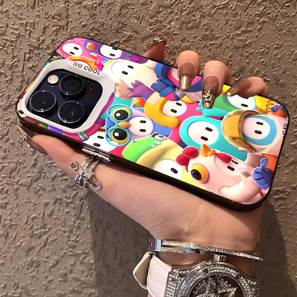 

F-Fall G-Guys Party Game Color Phone Case For IPhone 17 16 15 14 13 12 11 Pro Max Plus Pro Shell iPhone 12 pro