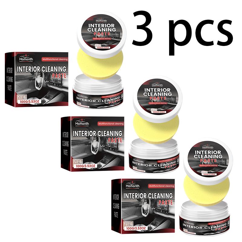 Homonth Auto-Innenreinigungscreme, Sitz-, Lederschaum, wasserfrei, Top Flip, Auto-Innenreinigung