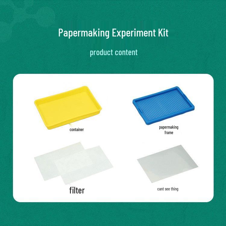 

Wonderful Papermaking Kit: Children s DIY Pulp Science Toy Set