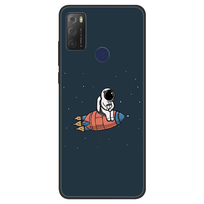 For TCL 20Y 6156D Case Shockproof Soft TPU Silicone Phone Cover For TCL 20Y 20 Y E 6125F Fundas For TCL20Y TCL20E Shell Coque