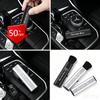 CRY1 Car Interior Cleaning Brush Telescopic Small Soft Brush Accessories Sticker For Mercedes Benz GLK GLA A B C E R G Class C180 S20