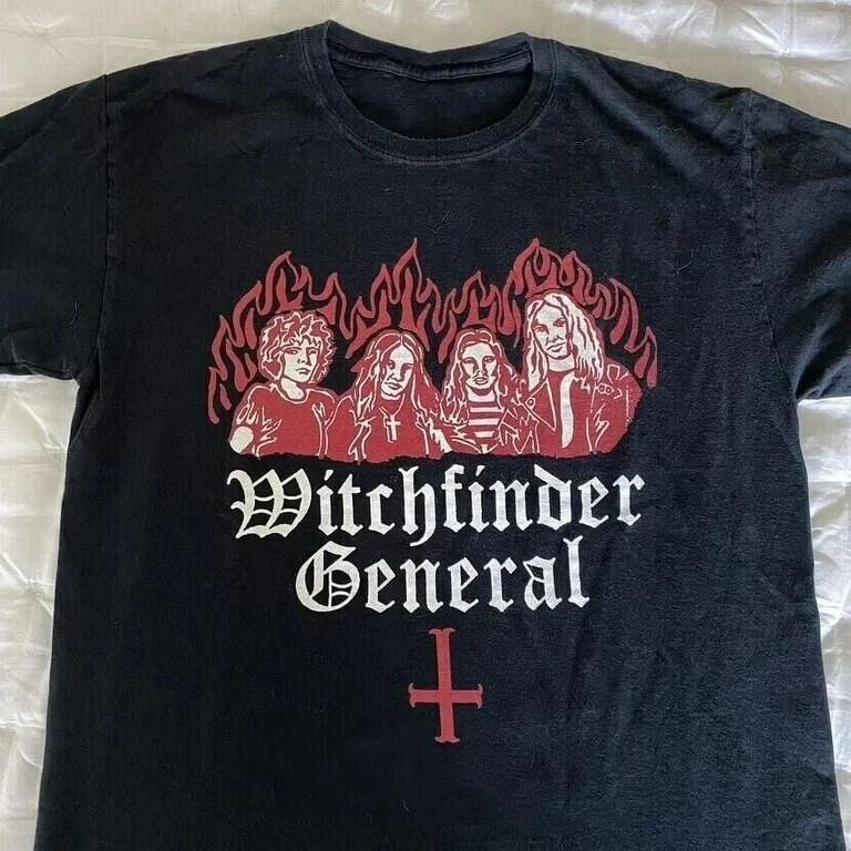 Witchfinder General T-shirt Cotton Unisex Tee All Size S-5Xl Unisex T-Shirt XXL
