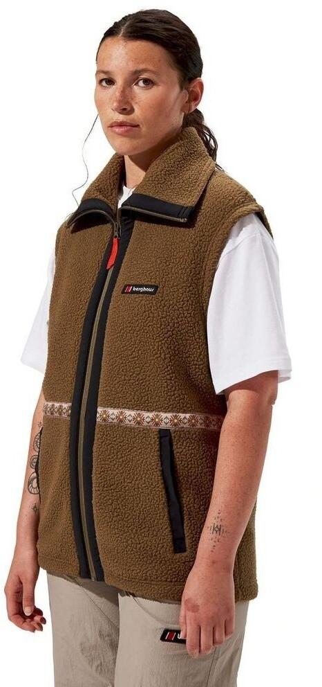 Berghaus u rhynie aztec vest bark jet black kx5
