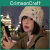 Cotton Fashionable Fisherman Hat For Women Warm Winter Hat Bucket