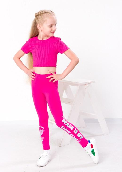 Girls’ Leggings – Stretchy Comfortable Fit & Soft Fabric, Any Season, 6000-036-33 HC