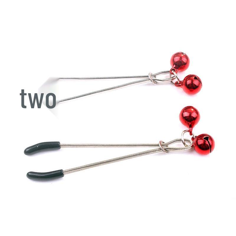 Damen Brustwarzen- und Schamlippenklemmen - SM-Glocken Erwachsenenspielzeug für Paare