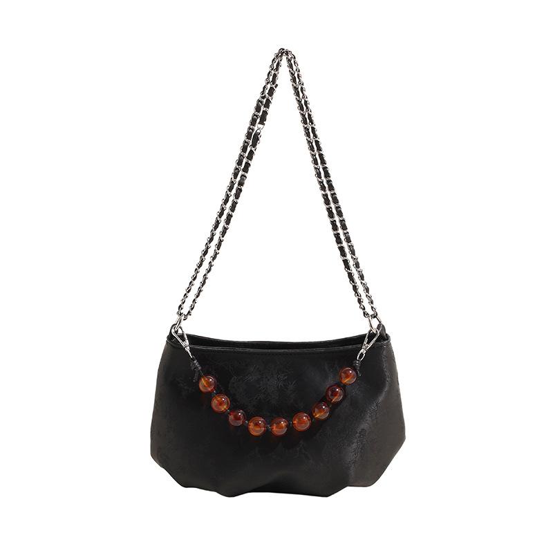 Fashion chain small bag women's new trendy casual shoulder crossbody armpit bag hand bag