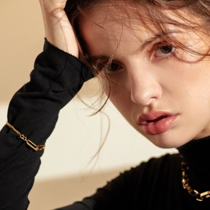 

Madin`Ly Croise bracelet SILVER