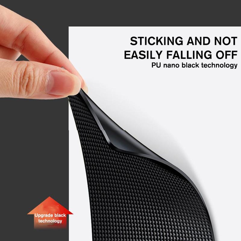 2023 New Car Dashboard Sticky Anti-Slip PVC Mat Auto Non-Slip Sticky Gel Pad Car Styling Interior For Phone Sunglasses Holder