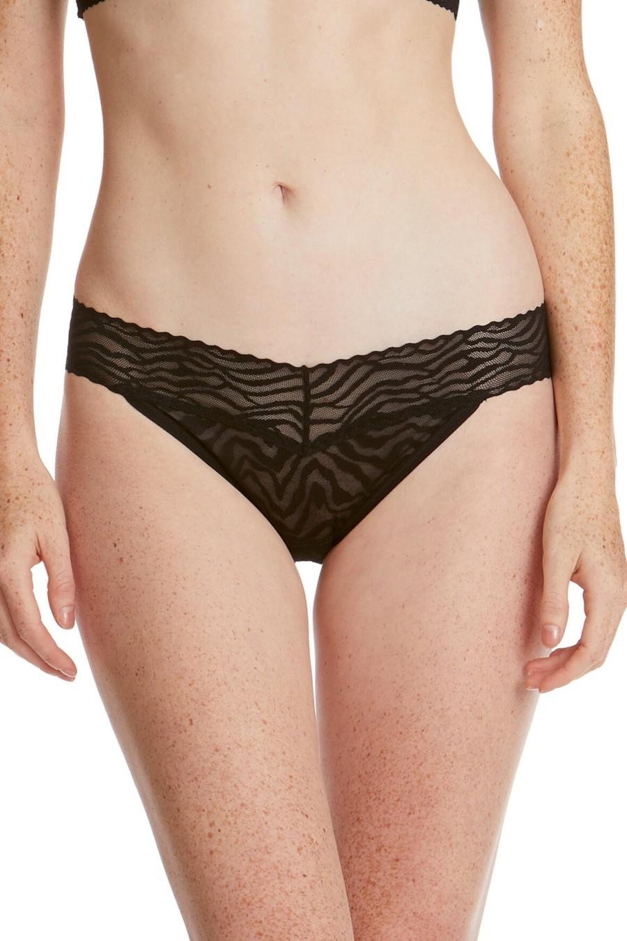 

Трусики слип Hanky Panky (91733) 3(M) прозорий колір чорний