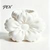 Modern Minimalist Pen Holder Satin Flower Holder, Petal Design Desk Organizer, Durable Stationery PLA Desktop Storage Container, for Home Office