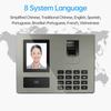 NaIntelligent Face Biometric Fingerprint Password Employee Attendance NaMachine Checking-in Recorder 2.8 inch   Screen Infrared Dual-Camera Fast to 