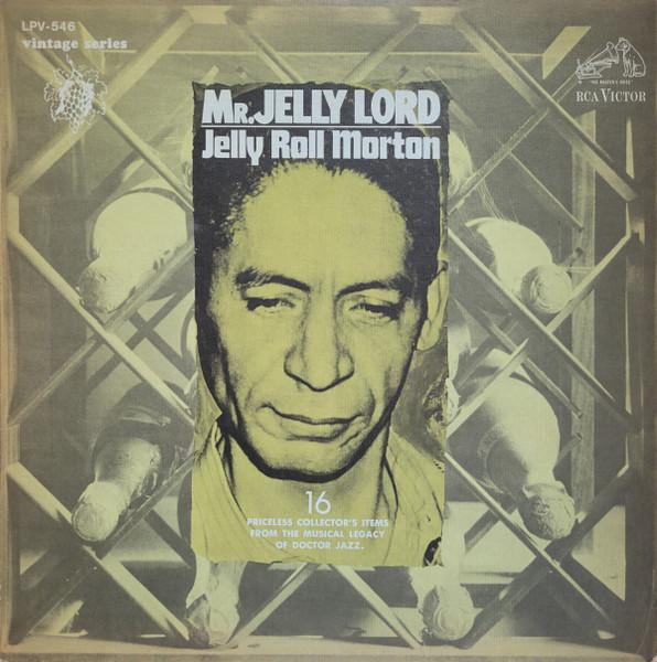 

LP Record JELLY ROLL MORTON - Mr. Jelly Lord LPV546 RCA Victor 1973 US Jazz Used