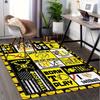 Office Carpet Softball Theme Decorative Throw Blanket for Sofa or Chair Protection