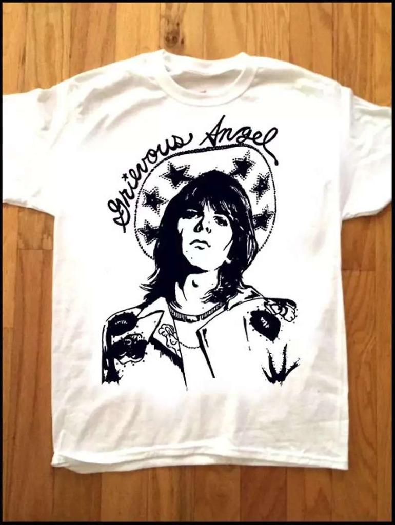 Hot Music Gram Parsons Singer T Shirt Gift Size S-4XL II028