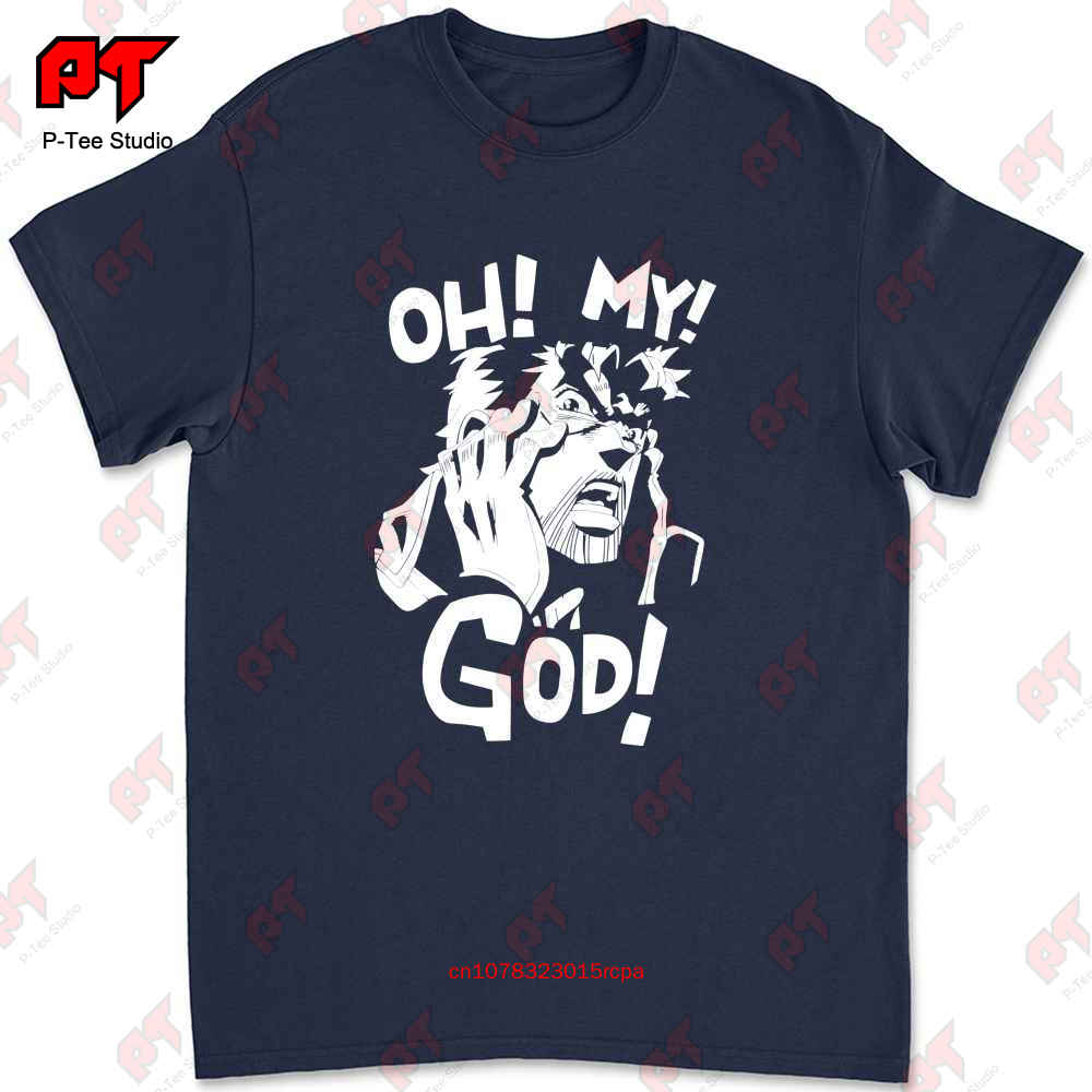 JojoS Bizarre Adventure Joseph Joestar Oh My God T Shirt 3CFU