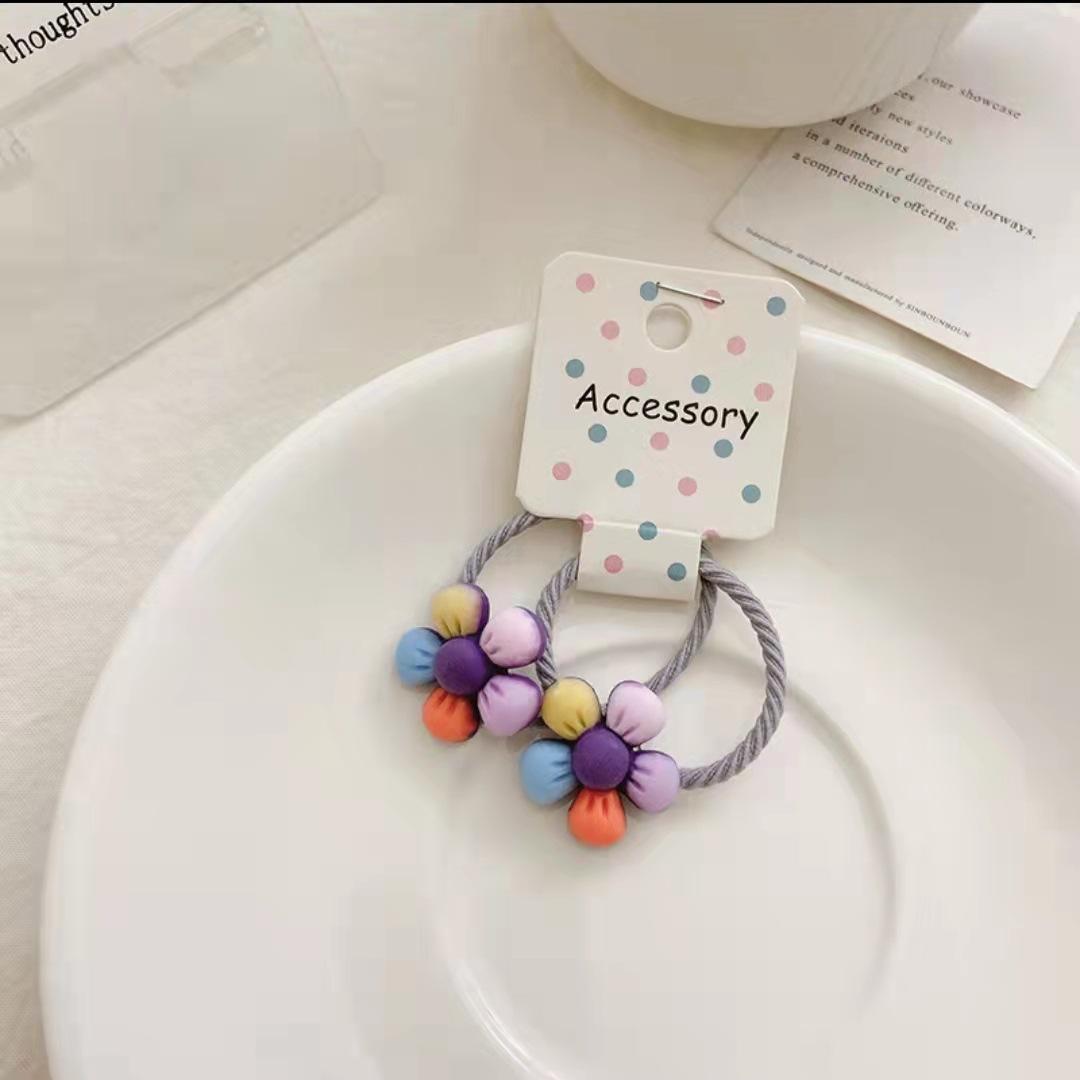 

2шт Корейські дитячі фрукти Еластичні гумки для волосся Kawaii Hair Rope Гумка для волосся для дівчат Головний убір Головний убір Діти Аксесуари для волосся для дівчаток