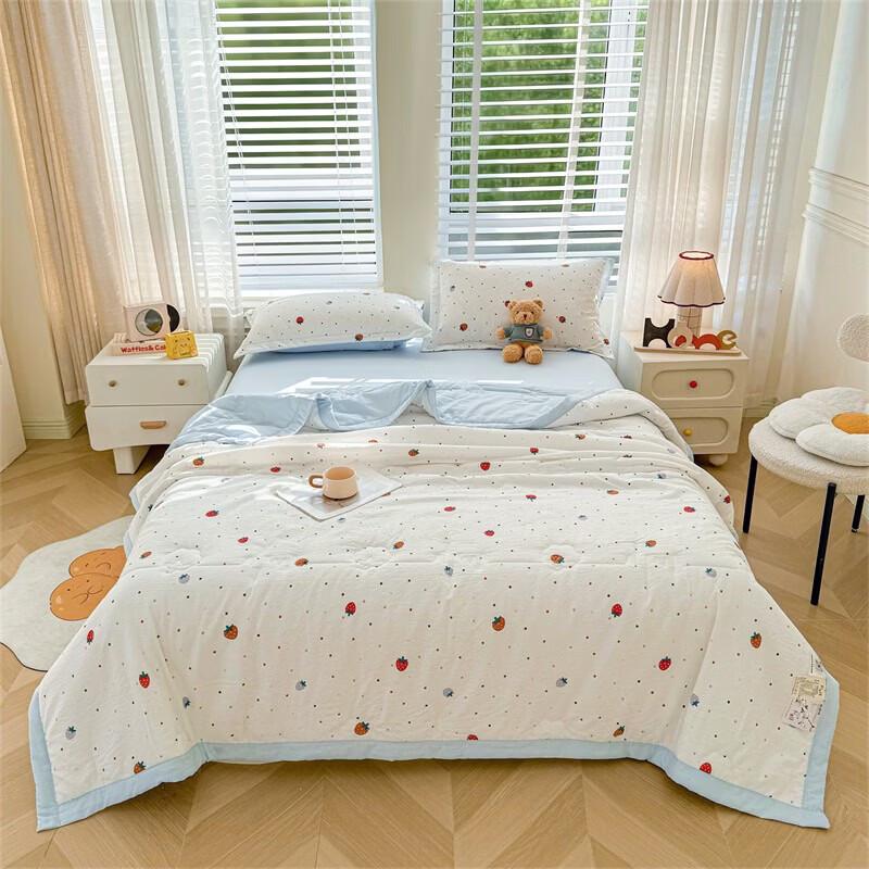 Belle Anna Cloud-Feel Double Gauze Cotton Quilt