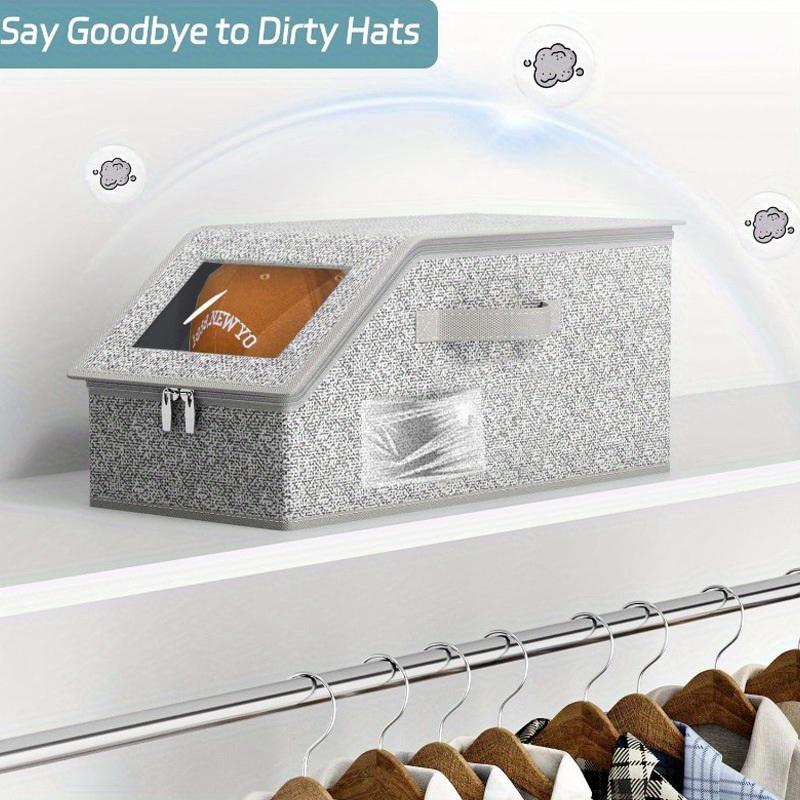 Hat Storage Box, Hat Rack, Large Capacity, Wardrobe Storage, Suitable For Home Use, Wardrobe Organization And Storage