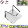 Kitchen Sponges Holder Stainless Steel Sink Shelf Adhesive Holders Drain Drying Rack Wall Hooks Accessories Storage Organizer Cup Holders 5