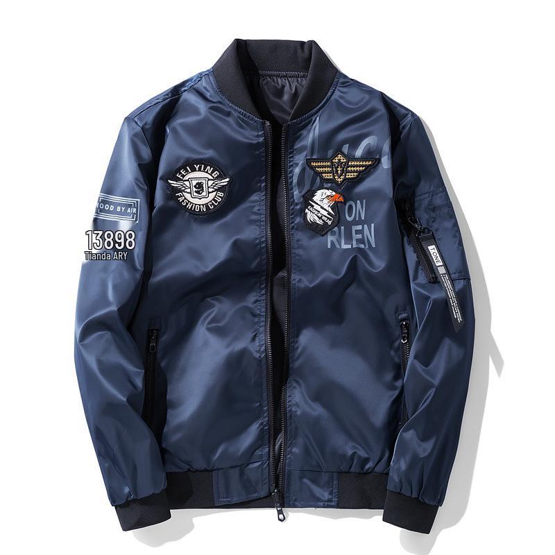 2019 Men's Reversible US Air Force Pilot Baseball Jacket
