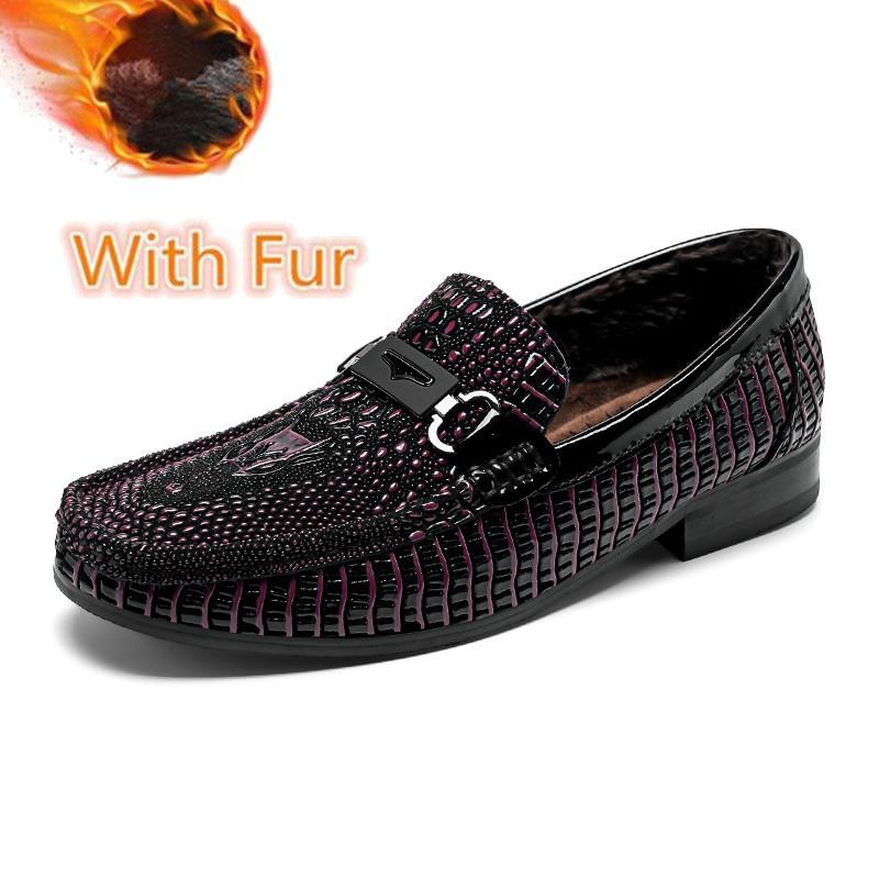 

Модные мужские кожаные лоферы с тиснением под крокодила, нескользящие, для ходьбы, повседневная обувь слипоны для улицы, мужская рабочая офисная обувь для вождения, мокасины 36