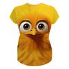 Summer Round Neck 3D Cartoon Pattern Printed Top Fashionable Casual Short Sleeved Children's Boy T-shirts