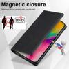 LC.IMEEKE For iPhone 16 Pro Max Leather Case RFID Blocking Card Slots Phone Cover
