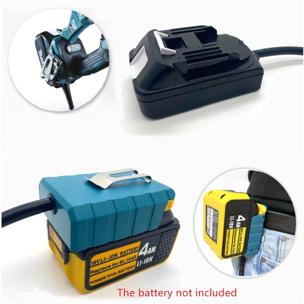 Battery Adapter BAP18 A-65165 w/Tracking Battery Holder Reduce Burden For Makita