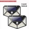 Outdoor Solar Light - WEEYIN - 100 LED - Motion Sensor - IP65 Waterproof