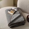 Cozy Knit Velvet Blanket & Shawl - Thick, Warm Cover for Sofa or Office