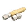 Adjustable Nozzle Waste Oil Nozzle Oil Burner Maintenance Silver Gold Anti-clogging Fuel Nozzle Bbq Tool Large Passage Diameter