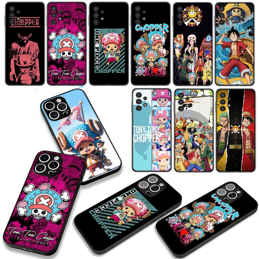 for Xiaomi Redmi Note 14 12 13 ProPlus A4 A3 Pro Plus 12C 13C 14C 5G Phone Cover Case Zoro Luffy One Pieces Tony Chopper Casing