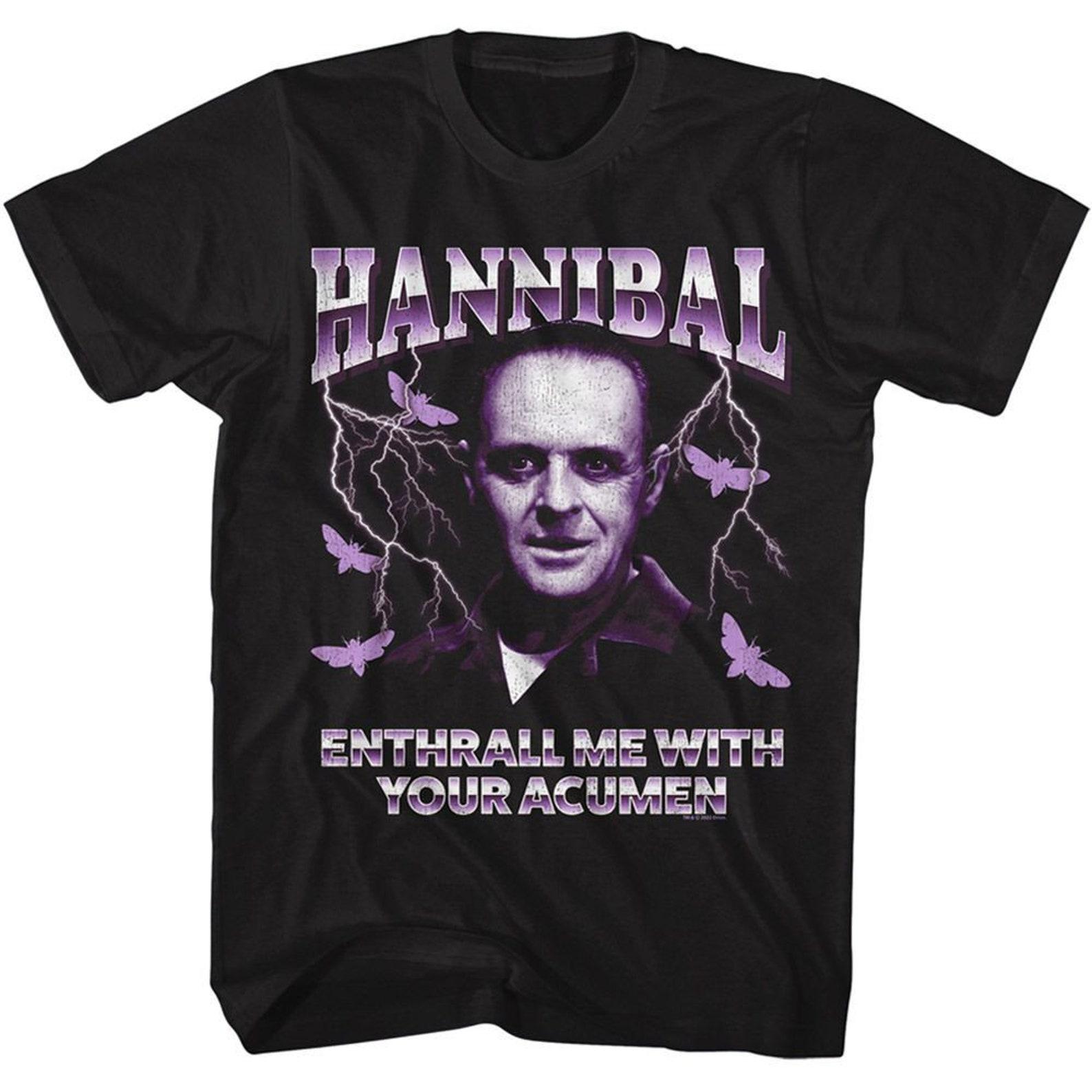 Silence of the Lambs Enthrall Me Black Adult T-Shirt M