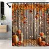 Pumpkin Autumn Harvest Festival Print Pattern, Suitable For Home Bathroom Decoration