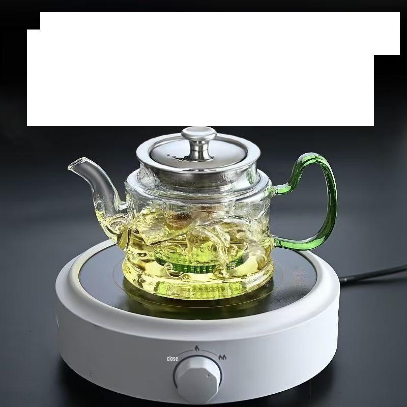 ZISIZ Glass Stovetop Teapot Set