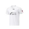 Li Ning T Shirts Unisex White Crew Neck AHSVE61-2