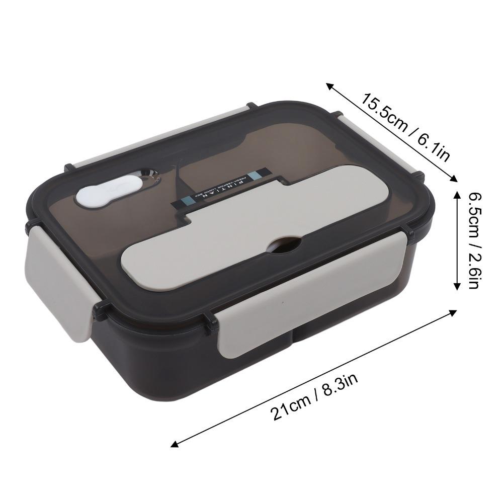 1.1L Leakproof Lunch Box PP Bento Lunch Box Portable Insulated Lunch Box  For Travel