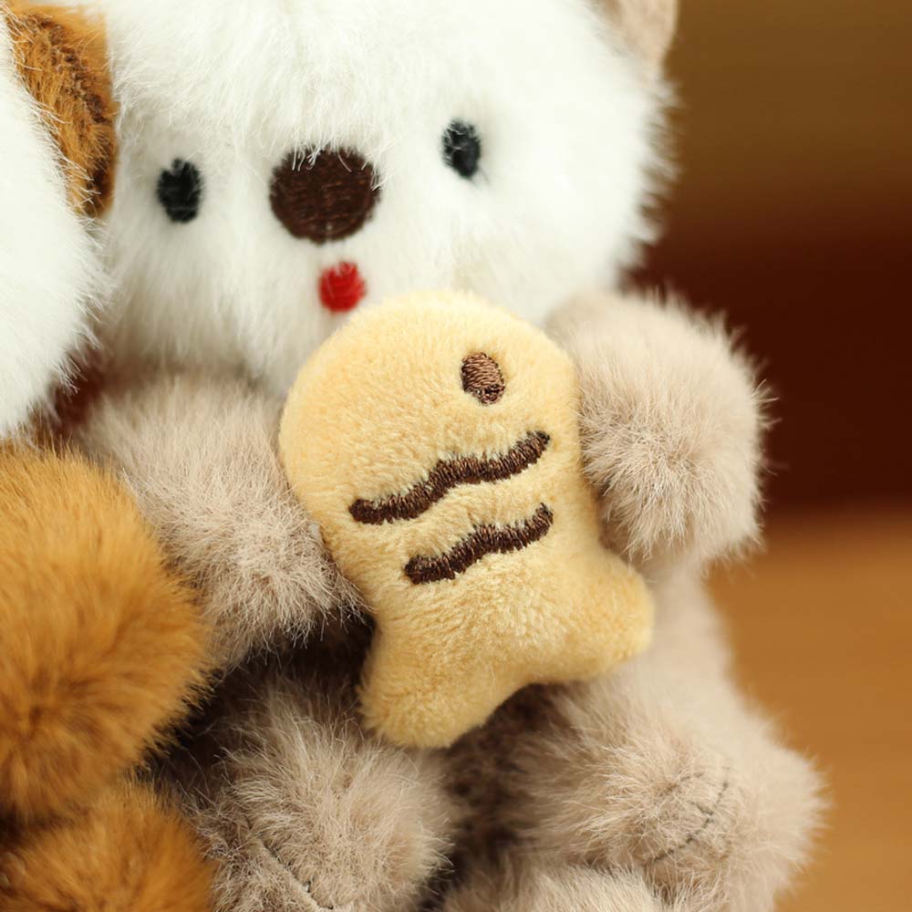 Decorations Plush Otter Bag Pendant Keys Accessories Otter Keyring Cartoon Otter Keychain  Children