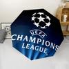 UEFA Champions League Print Automatic Umbrella, 8 Rib Iron Frame, Plastic Handle, Suitable for Outdoor Travel &Daily , Ideal Gift