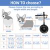 Pet Wheelchair Cart Adjustable Pet Mobility Aids with Wheels Disabled Cat Dog Rehabilitation Walking Mobility Aid Troll