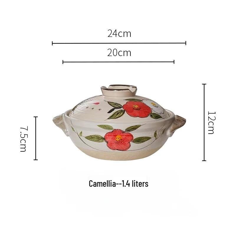 

ZMR Japanese Style Ceramic Casserole Pot