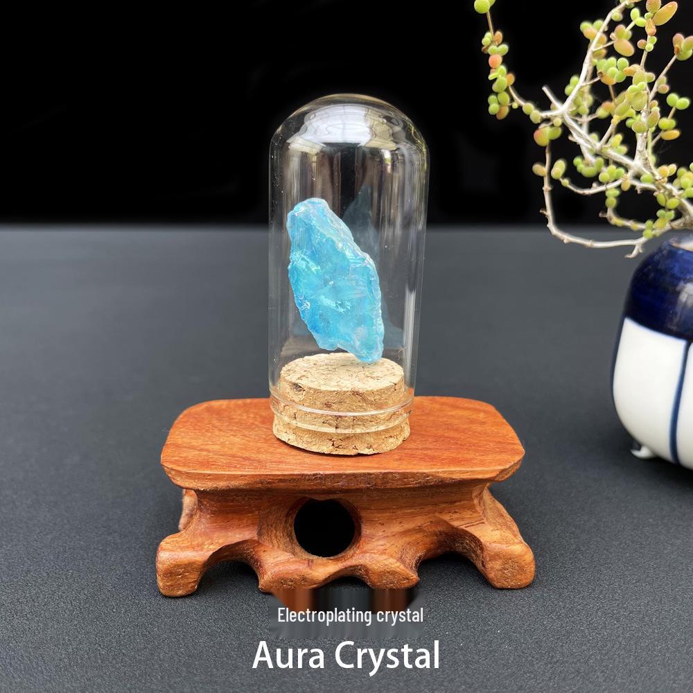 Natural Raw Stone Gemstone Mineral Crystal Ornament for Student Science Exploration Collection
