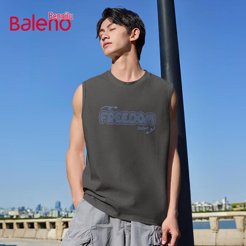 Мужская летняя свободная хлопковая жилетка Baleno 4XL