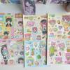 Cute Cartoon Sweet Cool Girl Stickers for Diary Journal Planner Scrapbook DIY Decoration