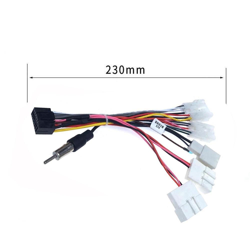 Auto Stereo Wiring Harness Connectors For Toyota Radio Install Cable Plugs